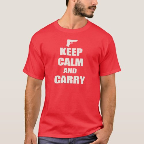 Keep Calm and Carry T_Shirt