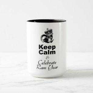 Keep Calm and Celebrate Goat year TTCM2 Mug