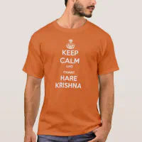 Keep Calm and Chant Hare Krishna Mantra Chanting' Women's T-Shirt