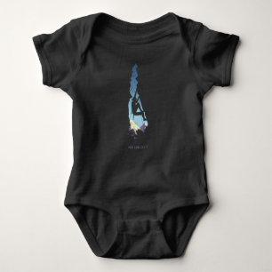 Keep calm and climb on baby bodysuit