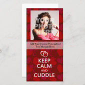 Keep Calm and Cuddle (Front/Back)