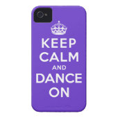 Keep Calm and Dance On Case-Mate iPhone Case (Back)
