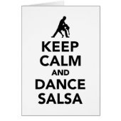 Keep calm and dance Salsa (Front)