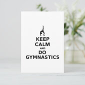 Keep calm and do Gymnastics (Standing Front)