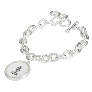 KEEP CALM AND DO MUSIC THEATRE.ai Charm Bracelet
