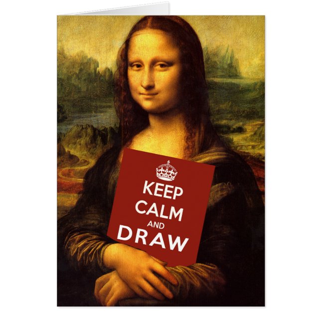 Keep Calm And Draw Cards (Front)