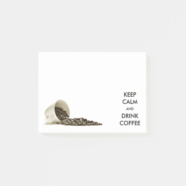 Keep Calm and Drink Coffee Notes (Front)