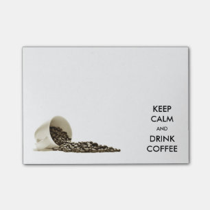 Keep Calm and Drink Coffee Post-it Notes