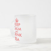 Keep calm and drink tea mug | Customizable (Front Left)