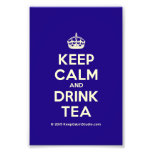 Keep Calm And Drink Tea Photo Print at Zazzle