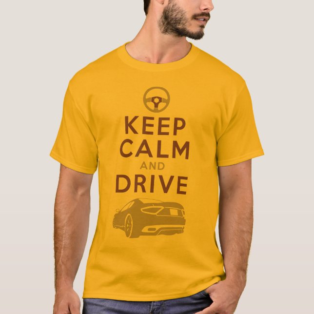 Keep Calm and Drive -GranTurismo- /version3 T-Shirt (Front)