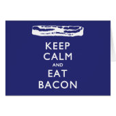 KEEP CALM AND EAT BACON (Front Horizontal)