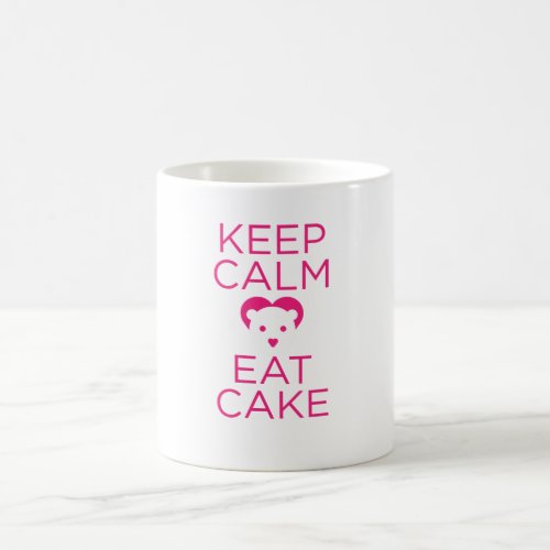 Keep Calm and Eat Cake FLOPPYBEAR Mug Coffee Mug