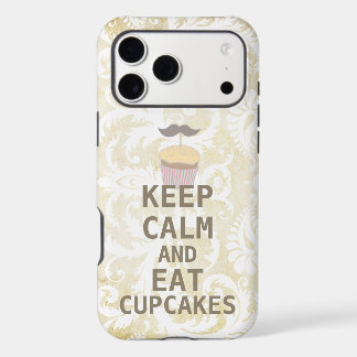 KEEP CALM AND Eat Cupcakes iPhone 17 Pro Max Case