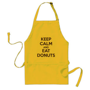 Keep Calm and Eat Donuts Apron