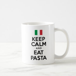 Keep Calm And Eat Pasta Mug
