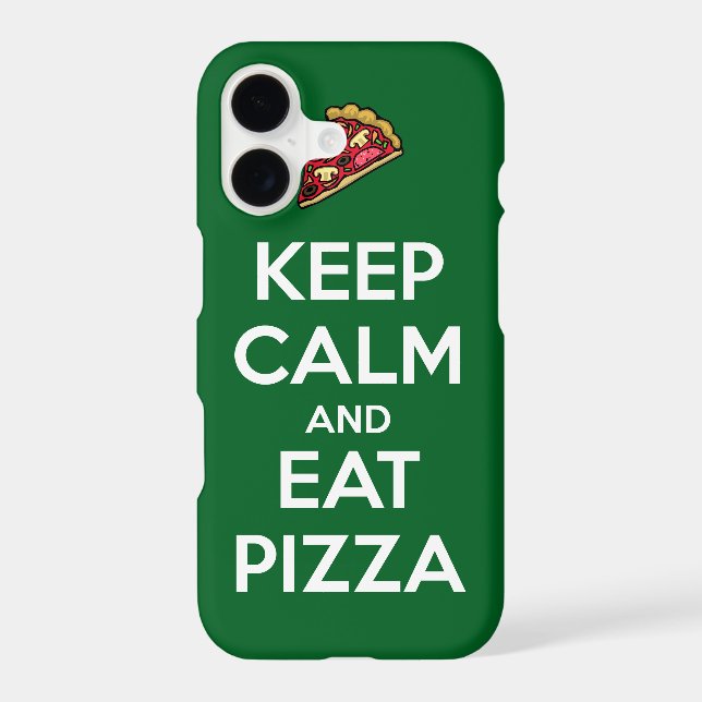 Keep Calm and Eat Pizza 2 Case-Mate iPhone Case (Back)