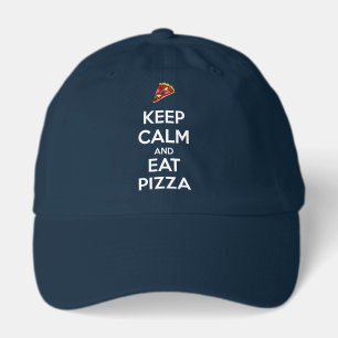 Keep Calm and Eat Pizza 2 Hat