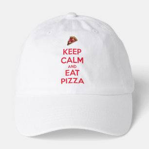 Keep Calm and Eat Pizza 2 Hat