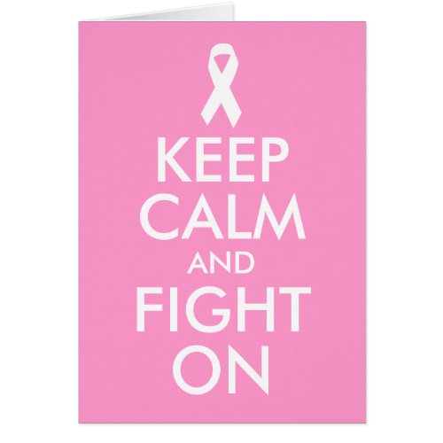 Keep Calm and Fight On