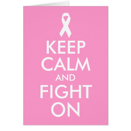 Keep Calm and Fight On (Front)