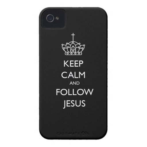 Keep Calm And Follow Jesus iPhone 4s Case | Zazzle