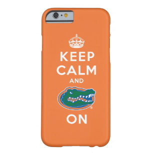 Keep Calm and Gator On Barely There iPhone 6 Case