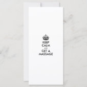 KEEP  CALM  AND  GET A MASSAGE - TEMPLATE TEXT (Front)