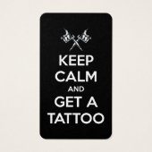 Keep calm and get a tattoo (Front)