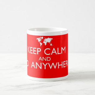 Keep Calm and Go Anywhere Mug