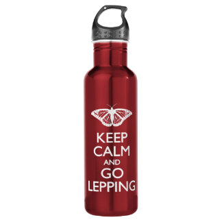 Keep Calm and Go Lepping Stainless Steel Water Bottle