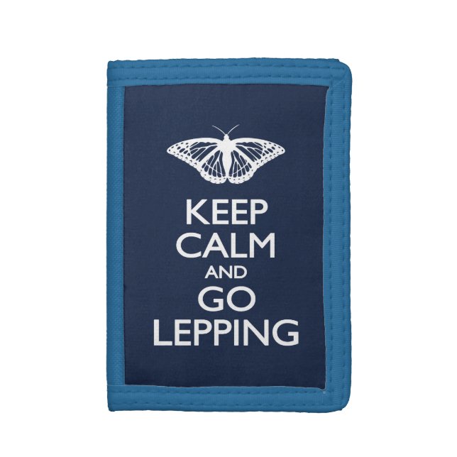 Keep Calm and Go Lepping Trifold Wallet (Front Vertical)