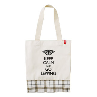 Keep Calm and Go Lepping Zazzle HEART Tote Bag
