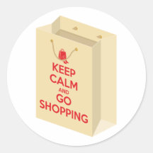 Keep Calm and Go Shopping (bag1)