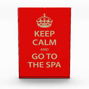 Keep Calm and Go to the Spa Award