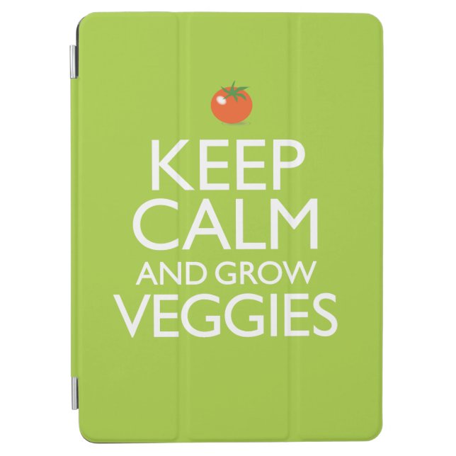 Keep Calm and Grow Veggies iPad Air Cover (Front)