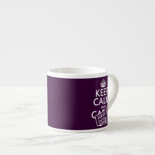 Keep Calm and Have a Donut Espresso Cup