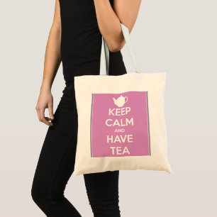 Keep Calm and Have Tea Totes
