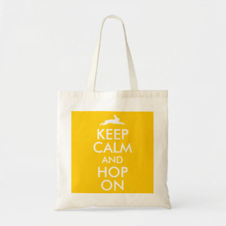 KEEP CALM and HOP ON Tote Bag