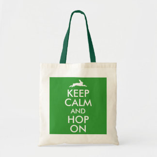 KEEP CALM and HOP ON Tote Bag