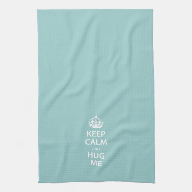 Keep Calm and Hug Me Towel (Vertical)