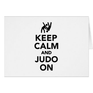 Keep calm and Judo on Cards