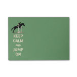 Keep Calm and Jump On Horse Post-it Notes Keep Calm and Jump On Horse Post-it Notes