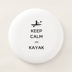 Keep Calm and Kayak Wham-O Frisbee