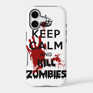 Keep Calm And Kill Zombies Iphone 5 Case