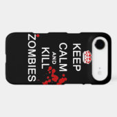 keep calm and kill zombies iPod touch case (Back (Horizontal))
