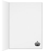 Keep calm and kiss a Ginger Cards (Inside (Right))