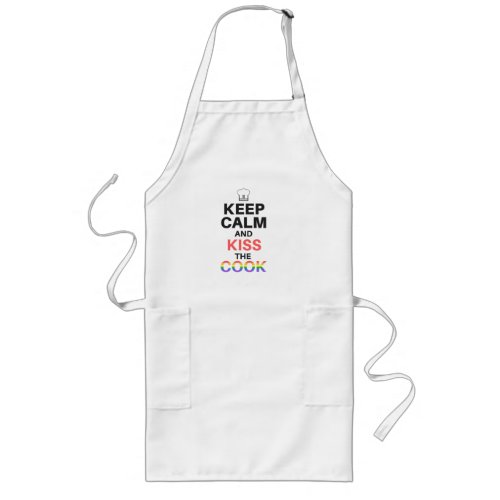 KEEP CALM and KISS the COOK Apron
