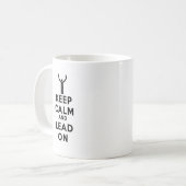 Keep Calm and Lead On Coffee Mug (Front Left)
