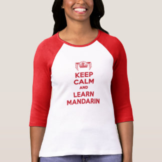 Keep Calm and Learn Mandarin Ladies Long-Sleeve T-Shirt